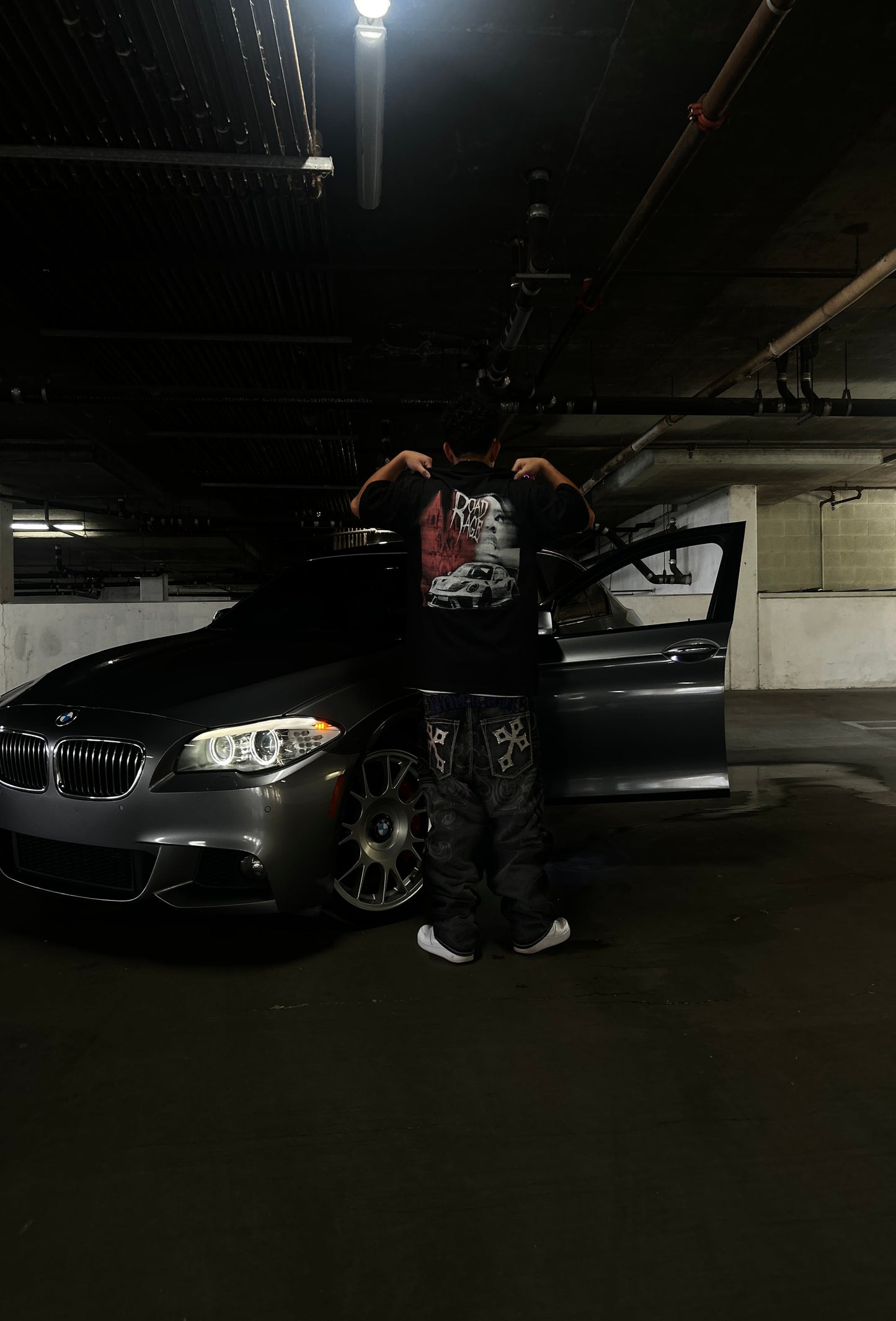 PORSCHE 911 GRAPHIC TEE (ROAD RAGE)