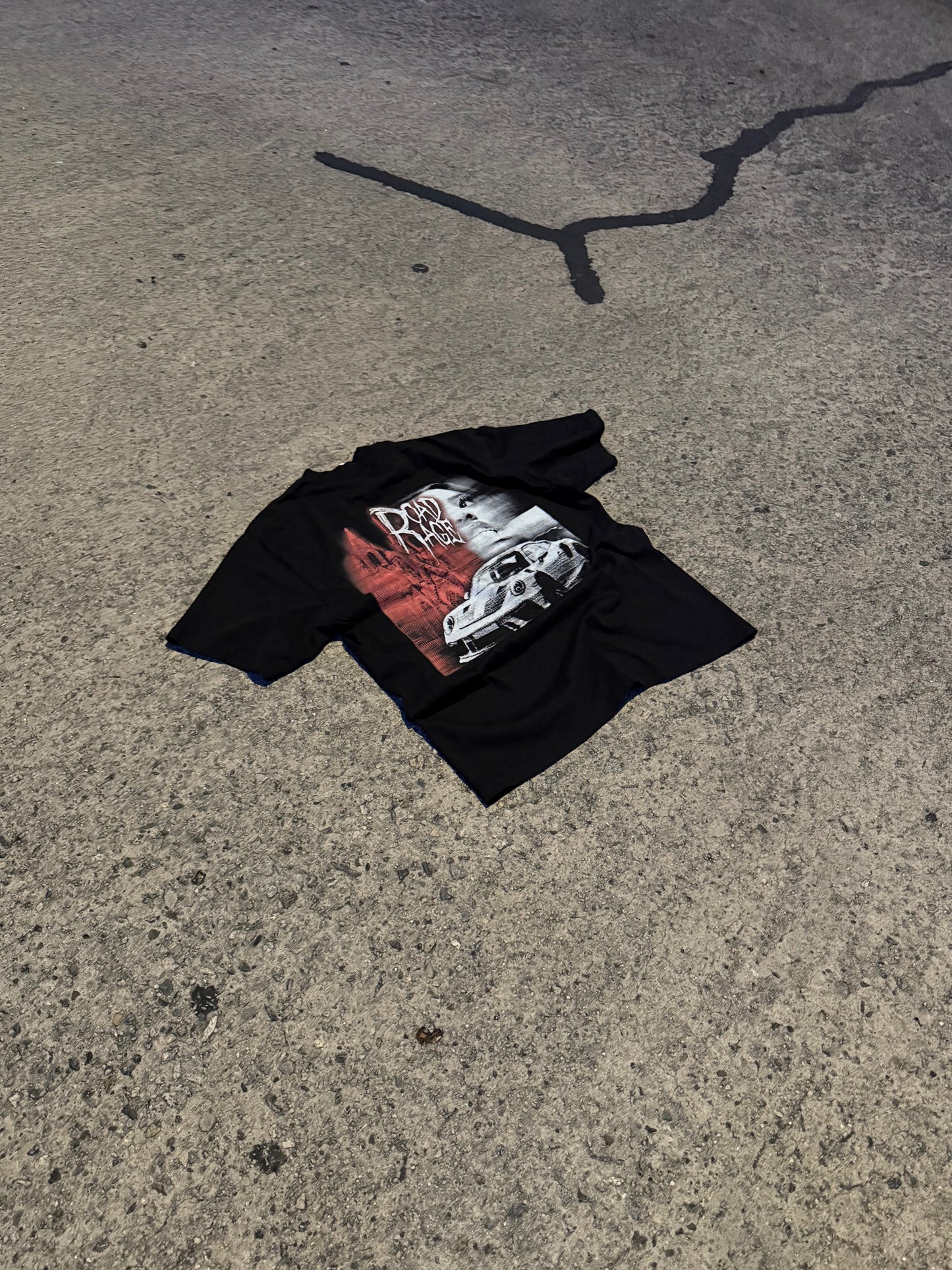 PORSCHE 911 GRAPHIC TEE (ROAD RAGE)