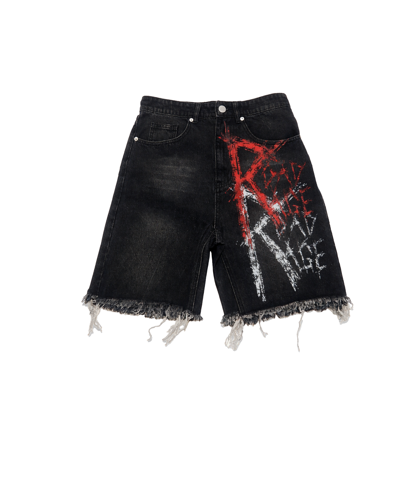 ROAD RAGE jean shorts (Jorts)