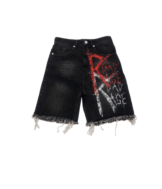 ROAD RAGE jean shorts (Jorts)